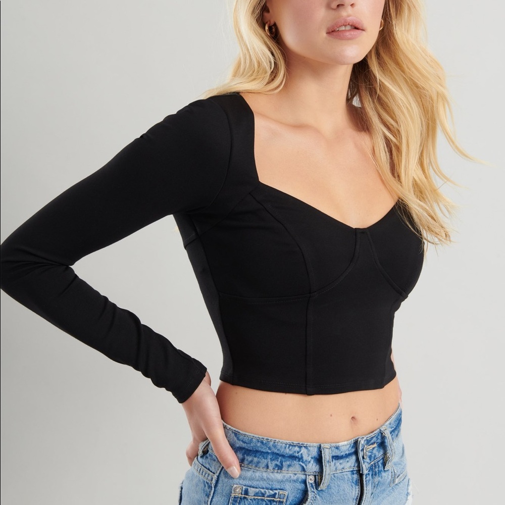 Garage Bustier Long Sleeve Tee